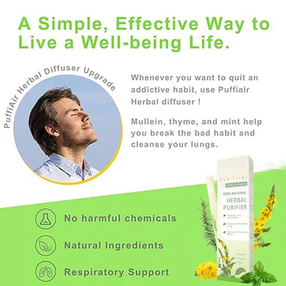 TAILEDEN™ Mullein Relaxation Stick – Soothes Lungs, Detoxifies, Freshens Breath