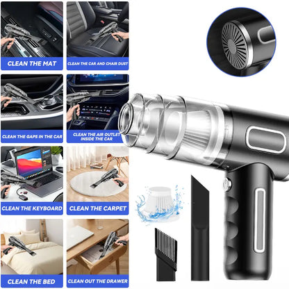Final 3 Hours: 60%OFF🚀 High-Power 3-in-1 Handheld Vacuum – Car + Home + Pets
