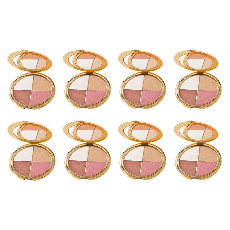 ⏰Last 3 hours 60% off🔥eye & cheek palette - eyeshadow and highlighter makeup (with Detachable Brush)